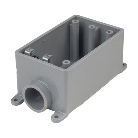 2x4 mounted electrical box|single gang plastic electrical box.